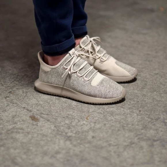 Adidas Tubular Knit Sneakers in Shadow Tan C012 - Picture 10 of 10